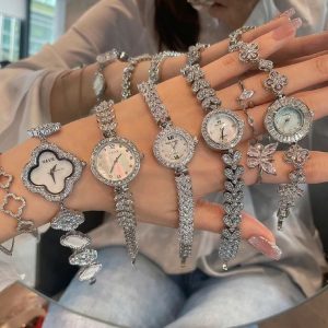 Serenity silver watch